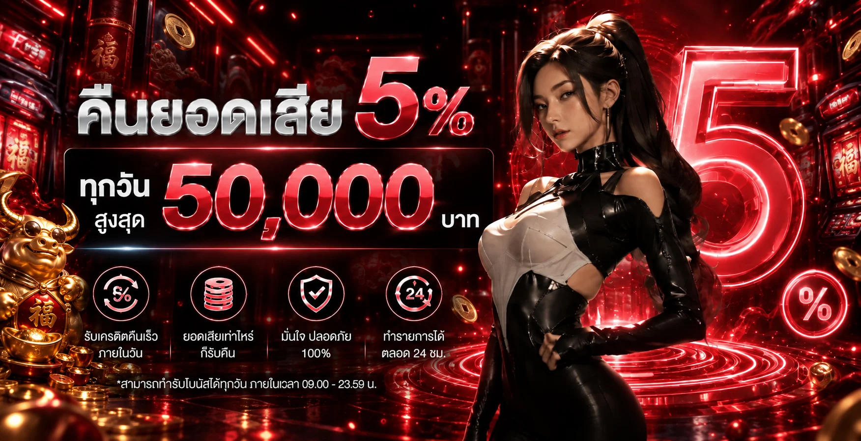 แบนเนอร์คืนยอดเสีย KING511 พร้อมเงื่อนไข